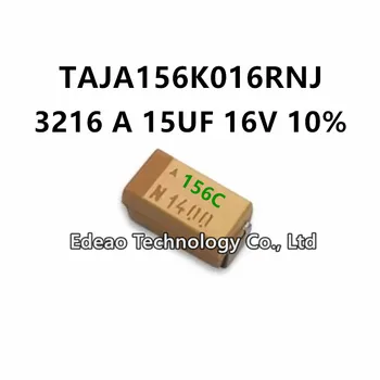 10tk/PALJU UUT A-Tüüpi 3216A/1206 15UF 16V ±10% - Märgis:156C TAJA156K016RNJ SMD Tantaal Kondensaator
