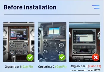 13inch 1600*1200 Tesla Stiilis Ekraaniga GPS Ford Raptor F150 F250 F350 F450 F650 2015 - 2019 Stereo Auto Multimeedia Video Player