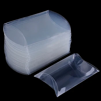 20/40/60pcs Padi Kuju PVC Candy Box Läbipaistva Pakendi kinkekarbis Selge Plastist Ladustamise Kasti Auto Mänguasi Ekraan Mahuti