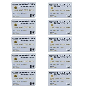 20 TK Valge Privilege Kaardi Trumpab Kõik Krediitkaardi Komplekti, Rahakott Paigalda Kaart Romantiline Kaart Äri Kingitused