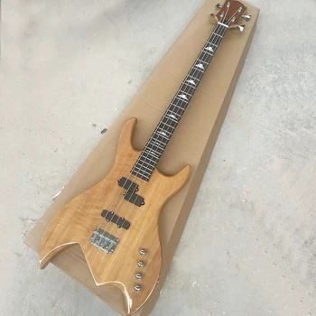 4 Strings Kaks Värvi Electric Bass Kitarr Rosewood Fretboard Kohandatav
