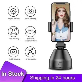 AI Gimbal Selfie Kinni 360° Pööramine Auto Face Objekti Jälgimise Telefoni Kaamera Tarvikud Smart Shooting Mobiiltelefoni Omanik