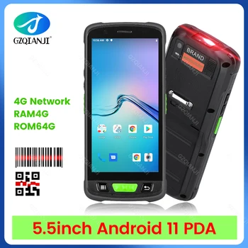Android 11 Karm Pihuarvuti PDA Terminal koos 1D 2D Vöötkoodi Andmete Kogumise Seade Ladu Varude Juhtimise