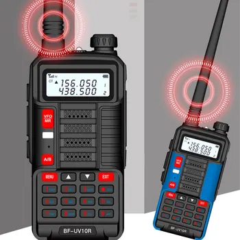 Baofeng Raadiod UV-10R 2-tee Ham Radio station USB-Kiire Laadimine Dual Band Kaasaskantav 10W Professionaalne Walkie Talkie UV10R