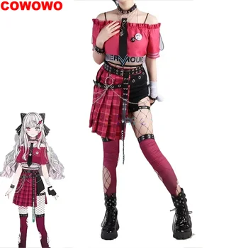 COWOWO Isigami Nozomi Cosplay Kostüüm Naistele Armas Lepinguosalise Kleit Sobiks Anime Riided Halloweeni Karneval Vormirõivad, Custom Made