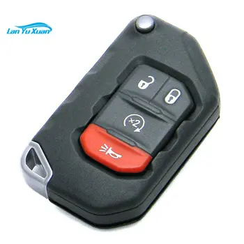Fob Smart Key Võtmeta Avamis-Ja Kaug-Auto, 6 Nuppu, Lukud & Klahvid Tagavad Turvalisuse Jeep Nääkleja