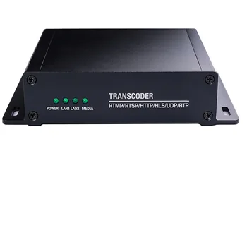 H265, et H264 H264, et H265 Resolutsioon Konverteerimise Video Transcoder rtsp, et RTMP IP Kaamera IPC, et Webcast 4K60P Video Transcoder