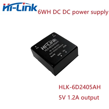 Hi-Link 6W 5V 1.2 Väljund DC Power Supplies18-36V Sisend 85% Kasutegur Isoleeritud DC DC Moodul HLK-6D2405AH