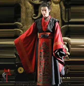 Hiina Hanfu Meeste Vana Kostüüm Han Dünastiate Keiser Sobiks Etapp