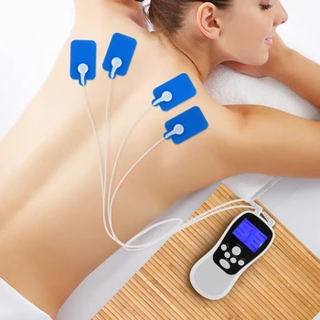 Kahe väljundiga Keha Massager Elektrilised Massaaž Kit EMS Stimulaator kogu Keha Lõõgastuda Lihaste Ravi Impulsi Kümneid Nõelravi Massager