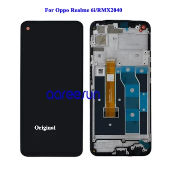 LCD Ekraanil Originaal Jaoks Oppo Realme 6i LCD Oppo Realme 6i RMX2040 Ekraan LCD Ekraan Touch Digitizer Assamblee