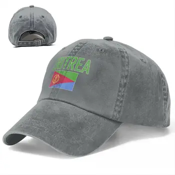 Lipu ERITREA Baseball Caps Unisex Pehme Casquette ühise Põllumajanduspoliitika Mood Denim Vintage Müts Reguleeritav Isa Müts
