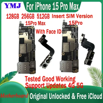 Paigalda SIM-kaart iPhone 15 Pro Max Emaplaadi Originaal Lukustamata 128GB /256G Emaplaadi Toetus Update Katse Hästi Töötavad Nägu
