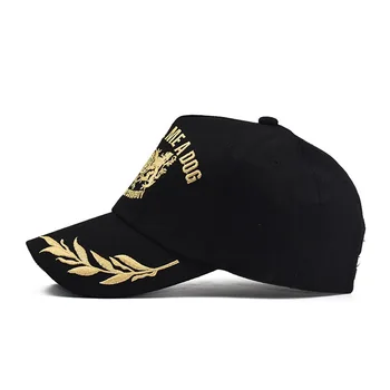 Parimate müüa uus stiil meeste/naiste mütsid gold leaf muster tikitud lõvi müts baseball cap keele müts outdoor spordi-kork