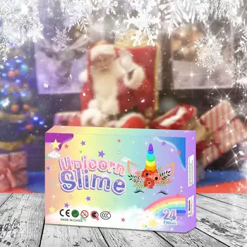Plastiliin Set 24 Päeva Countdown advendikalender jõulukinke Dekoratiivsed Savi Kit Haridus-Poistele Teismelised Lapsed