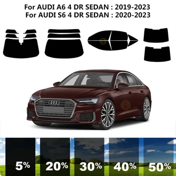 Precut nanoceramics auto UV Aknas Tint Kit Auto Akna Film AUDI A6 4 DR SEDAN 2019-2023