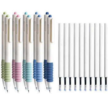 Push Neutraalne Pen Harja Küsimus Pen Pehme Grip Harja Küsi Kõrge Väärtus 0,5 Mm Ultra-Fine Pliiatsi Ots