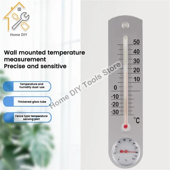 Seina Riputamise Termomeeter Sise Väljas Kodu Aeda Istutada Õhuniiskuse Mõõtja Temperatuuri Jälgida Mõõtmise Vahend