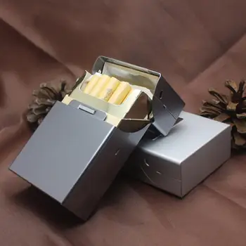 Suitsetamine Tarvikud Meeste Kingitus 1tk Sigari Ladustamise Mahuti Sigaretikarbid alumiiniumisulamist Tubakas Omanik Tasku Box