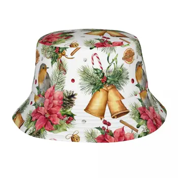 Traditsioonilised Jõulud Muster Kopp Müts Kalamees Müts Kokkupandav Naised Mehed Päikesekaitsetoodete Varju Kork