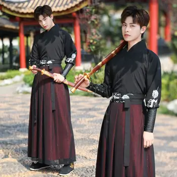 Vana Hanfu Hiina Riiklik Laulu Hiina Stiilis Kleit Meeste Ja Naiste Traditsiooniliste Kleidid Võitluskunstide Kimono Naine Cosplay Kostüüm