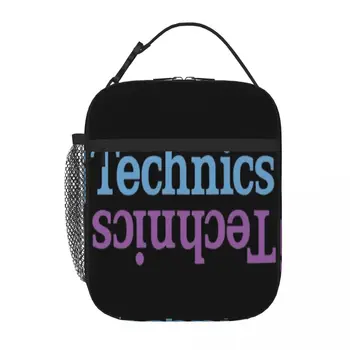Vinüülimängija Technics 1200 Dj Vinyl Rekord Nullist 1 Lõunasöök Tassima Lunchbag Isoleeritud Kottide Termilise Lõuna Kott