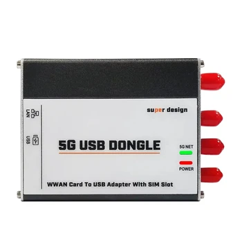 YYHC2023 Tööstus-5G USB Dongle Sim-kaardi Pesa 5G Moodul Välise SMA Antenni asjade interneti M2M Sub6 Tööstus-5G Modemiga